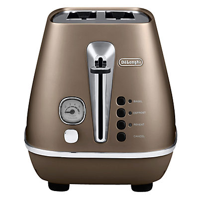 De'Longhi Distinta 2-Slice Toaster Future Bronze De'Longhi Distinta 2-Slice Toaster Future Bronze
